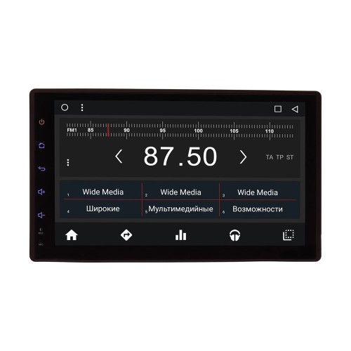 Штатная магнитола Toyota Hilux 2015 + Wide Media WM-CF3111NC-2/32