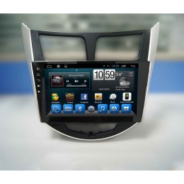 CarMedia KR-9020-T8 Hyundai Solaris I 2011-2017 на Android 9.0