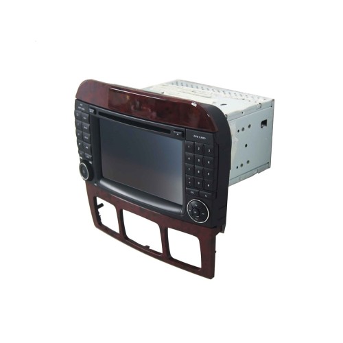 Штатная магнитола CarMedia KR-7105-T8 Mercedes Benz S-class (W220) 1998-2005 на Android 9.0