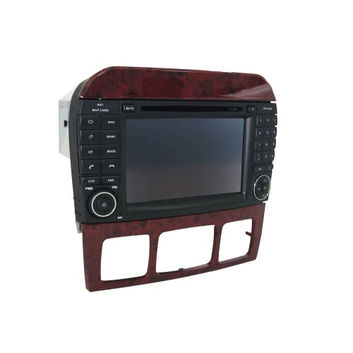 Штатная магнитола CarMedia KR-7105-T8 Mercedes Benz S-class (W220) 1998-2005 на Android 9.0