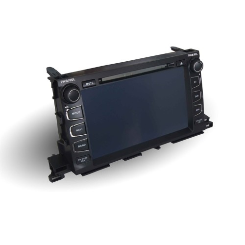 Штатная магнитола CarMedia KR-9003-T8 Toyota Highlander (U50) 2014-2019 на Android 9.0