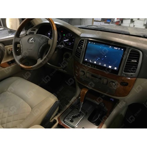 Головное устройство IQ NAVI T54-2925С Lexus LX 470 (2002-2007) / Toyota Land Cruiser 100 (2002-2007) 10,1" AUX (для комплектации со штатной навигацией)