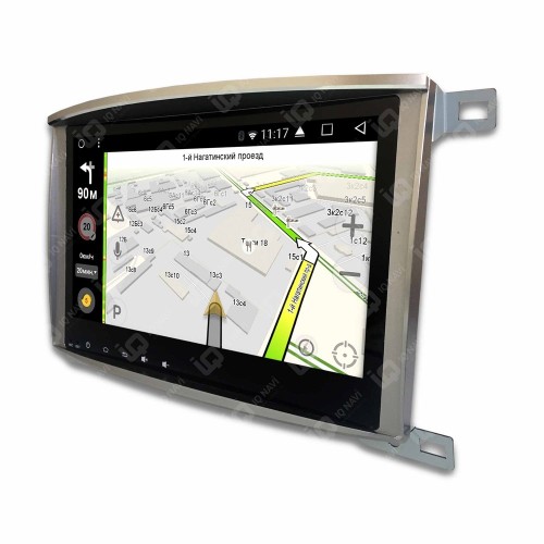 Головное устройство IQ NAVI T54-2925С Lexus LX 470 (2002-2007) / Toyota Land Cruiser 100 (2002-2007) 10,1" AUX (для комплектации со штатной навигацией)