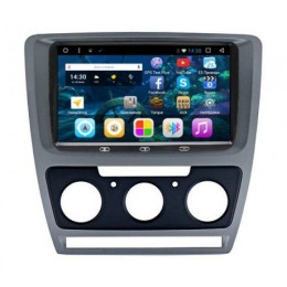 Штатная магнитола Vomi VM1688-T8 SKOCe для Skoda Octavia II (A5) 2004-2013 (кондиционер) на Android 7.1.2