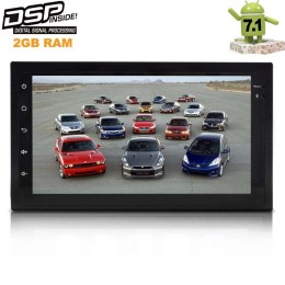 Штатная магнитола Nissan Juke, Patrol, Qashqai, X-Trail, Almera LeTrun 2356 DSP на Android 7.1.1