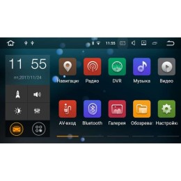Штатная магнитола Nissan Juke, Patrol, Qashqai, X-Trail, Almera LeTrun 2356 DSP на Android 7.1.1