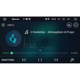 2 DIN УНИВЕРСАЛЬНАЯ МАГНИТОЛА NISSAN(ДО 14Г) QASHQAI,X-TRAIL LETRUN 2451 DSP 8 ЯДЕР ANDROID 8.0