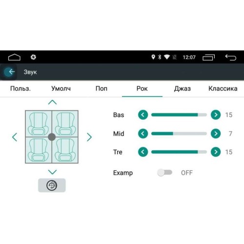 Штатная магнитола Great Wall Hover H3 2014-2017 LeTrun 2527 Android 6.0.1 9 дюймов (4G LTE 2GB)