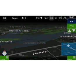 Штатная магнитола Hyundai Tucson III 2018-2021 LeTrun 2470 на Android 8.1.1