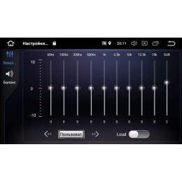 Штатная магнитола Hyundai Santa Fe III 2012-2018 LeTrun 2545 на Android 7.1.1 Allwinner T3
