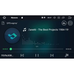 Штатная магнитола Hyundai Santa Fe III 2012-2018 LeTrun 2545 на Android 7.1.1 Allwinner T3