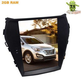 Штатная магнитола Hyundai Santa Fe III 2012-2018 Tesla Style LeTrun 2275 Android 7.1.1