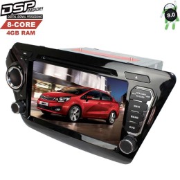 Штатная магнитола Kia Rio III 2011-2017 LeTrun 2531 DSP на Android 8.0