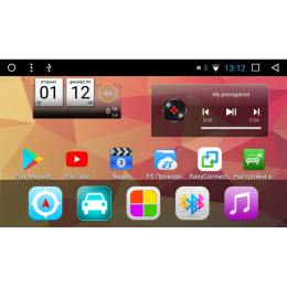 Штатная магнитола Lexus LX II 470 2003-2007 LeTrun 2502 на Android 7.1.1 Allwinner T3