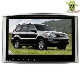 Штатная магнитола Lexus LX II 470 2003-2007 LeTrun 2502 на Android 7.1.1 Allwinner T3
