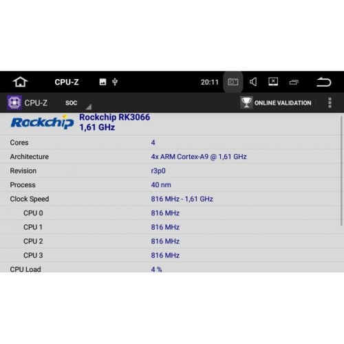 Штатная магнитола Mazda CX-9 I 2006-2016 LeTrun 2215 на Android 7.1.1