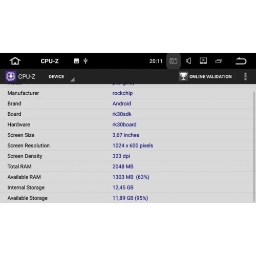 Штатная магнитола Mazda CX-9 I 2006-2016 LeTrun 2215 на Android 7.1.1