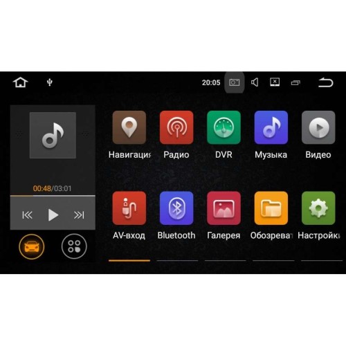 Штатная магнитола Mazda CX-9 I 2006-2016 LeTrun 2215 на Android 7.1.1