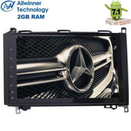 Штатная магнитола LetRun 2160 Mercedes A-klasse (W169) 2004-2012, B-klasse (W245) 2005-2011, Vito ll (W639) 2006-2014, Vito III (W447) 2014-2024, Viano ll (W639) 2006-2014, Sprinter на Android 7.1.1 Allwinner T3