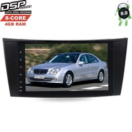 Штатная магнитола Mercedes E-klasse (W211) 2002-2009, CLS-klasse (C219) LeTrun 2242 DSP на Android 8.0