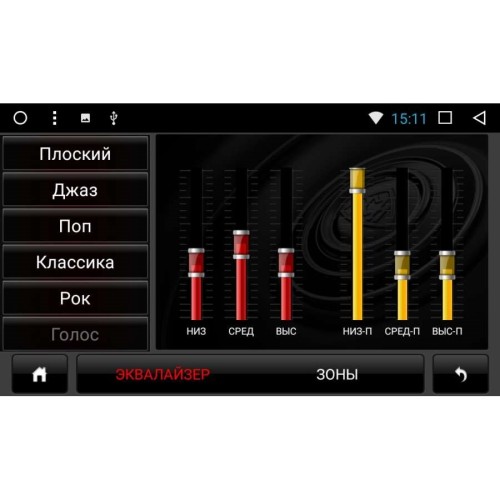 Штатная магнитола Mercedes GL-klasse (X164) 2006-2012, ML-klasse (W164) 2005-2011 LeTrun 2161 на Android 7.1.1 Allwinner T3