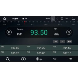 ШТАТНАЯ МАГНИТОЛА MITSUBISHI PAJERO 4 LETRUN 2038 ANDROID 7.1.1 ЭКРАН 8 ДЮЙМОВ