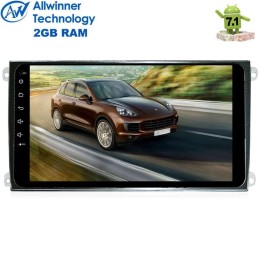 Штатная магнитола Porsche Cayenne I (955) 2002-2006, Cayenne I (957) 2007-2010 LeTrun 2391 на Android 7.1.1 Allwinner T3