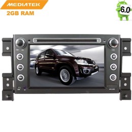 Штатная магнитола Suzuki Grand Vitara III 2005-2015 LeTrun 2425 на Android 6.0.1 7 дюймов (4G LTE 2GB)