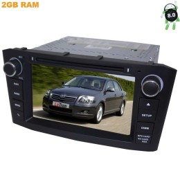 Штатная магнитола Toyota Avensis II 2003-2008 LeTrun 2541 на Android 8.1.1 (черный)
