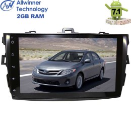 Штатная магнитола Toyota Corolla X 2006-2013 LeTrun 2383 на Android 7.1.1 Allwinner T3