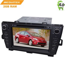 Штатная магнитола Toyota Prius III (XW30) 2009-2015 LeTrun 2335 Android 6.0.1 8 дюймов (4G LTE 2GB)