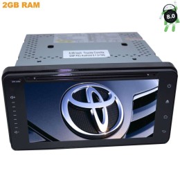 Штатная магнитола Toyota универсальная 200*100 LeTrun 2448 DSP на Android 8.1.1