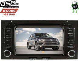 Штатная магнитола Volkswagen Touareg, Multivan T5 2003-2015 LeTrun 2523 DSP на Android 8.0