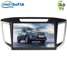 Штатная магнитола Hyundai Creta 2016-2017 LeTrun 2137 на Android 6.0.1 Intel SoFIA