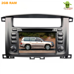 Штатная магнитола Toyota Land Cruiser 100 2002-2007 LeTrun 2164 на Android 7.1.1