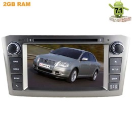 Штатная магнитола LeTrun 2058 Toyota Avensis II 2003-2008 на Android 7.1.1