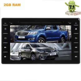 Штатная магнитола LeTrun 2044 Toyota Hilux VIII 2015-2017, Corolla XI 2016-2017 на Android 7.1.1