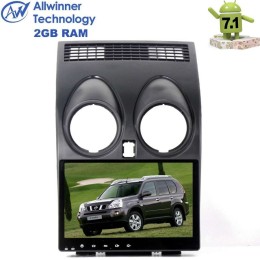 Штатная магнитола LeTrun 2114 Nissan Qashqai I 2007-2013 на Android 7.1.1 Allwinner T3