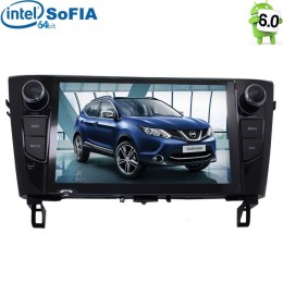 Штатная магнитола Nissan Qashqai II 2014-2017, X-Trail III (T32) 2015-2017 LeTrun 2120 на Android 6.0.1 Intel SoFIA