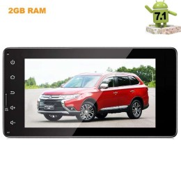 Штатная магнитола LeTrun 2040 Mitsubishi ASX, Lancer, Pajero IV, Outlander III 2013-2020 на Android 7.1.1