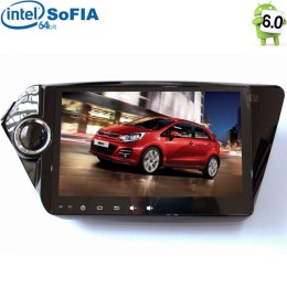 Штатная магнитола Kia Rio III 2011-2017 LeTrun 2082 на Android 6.0.1 Intel SoFIA