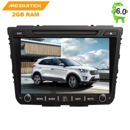 Штатная магнитола Hyundai Creta 2016-2017 LeTrun 2221 Android 6.0.1 MTK