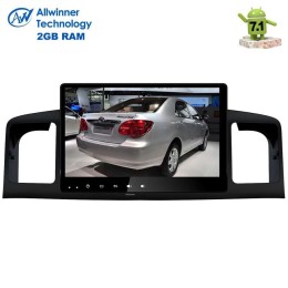 Штатная магнитола Toyota Corolla IX, Allex 2001-2006 LeTrun 2195 на Android 7.1.1 Allwinner T3