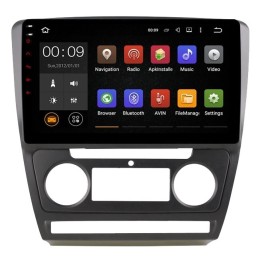 Штатная магнитола Roximo 4G RX-3202S для Skoda Octavia A5 2004-2013 (Android 12.0) серебро