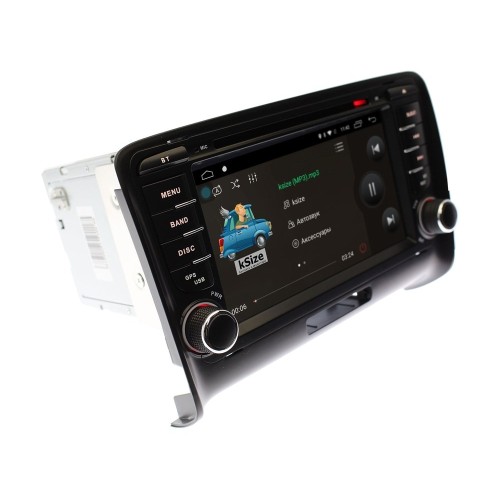 Штатная магнитола Audi TT 2006 - 2014 ksize DVA-ZN7003 Android 6.0