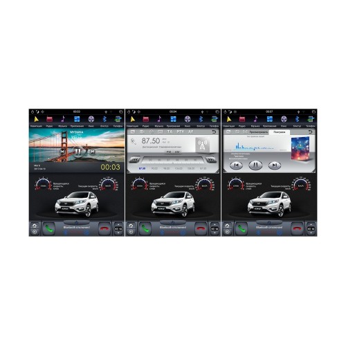 Штатная магнитола Honda CR-V 2012 - 2015 Ksize DVA-CF3153NE