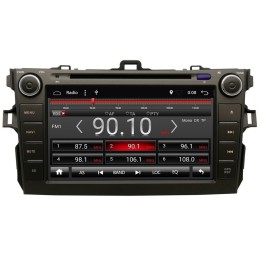 Штатная магнитола Toyota Corolla 2006 - 2013 Ksize DVA-VS8A105-OG-4/32
