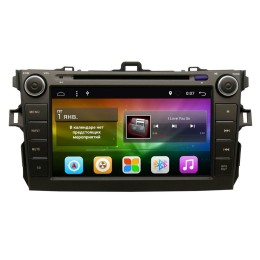Штатная магнитола Toyota Corolla 2006 - 2013 Ksize DVA-VS8A105-OG-4/32