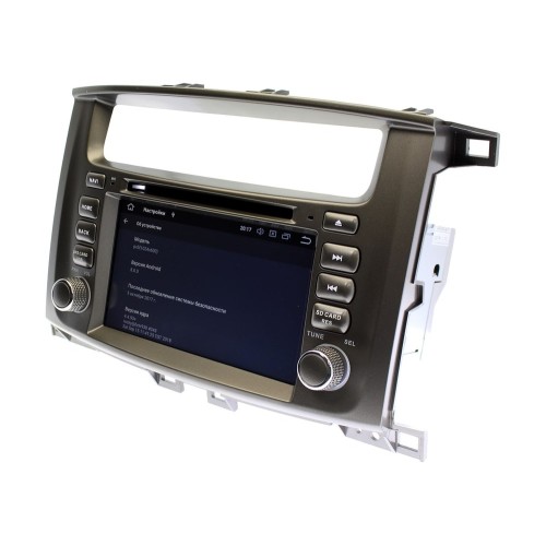 Штатная магнитола Toyota Land Cruiser 2002 - 2007 Ksize DVA-VS7A112-OG-4/32