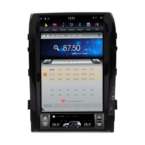 Штатная магнитола Toyota Land Cruiser 2007 - 2015 Ksize DVA-CF3181KE-2/32